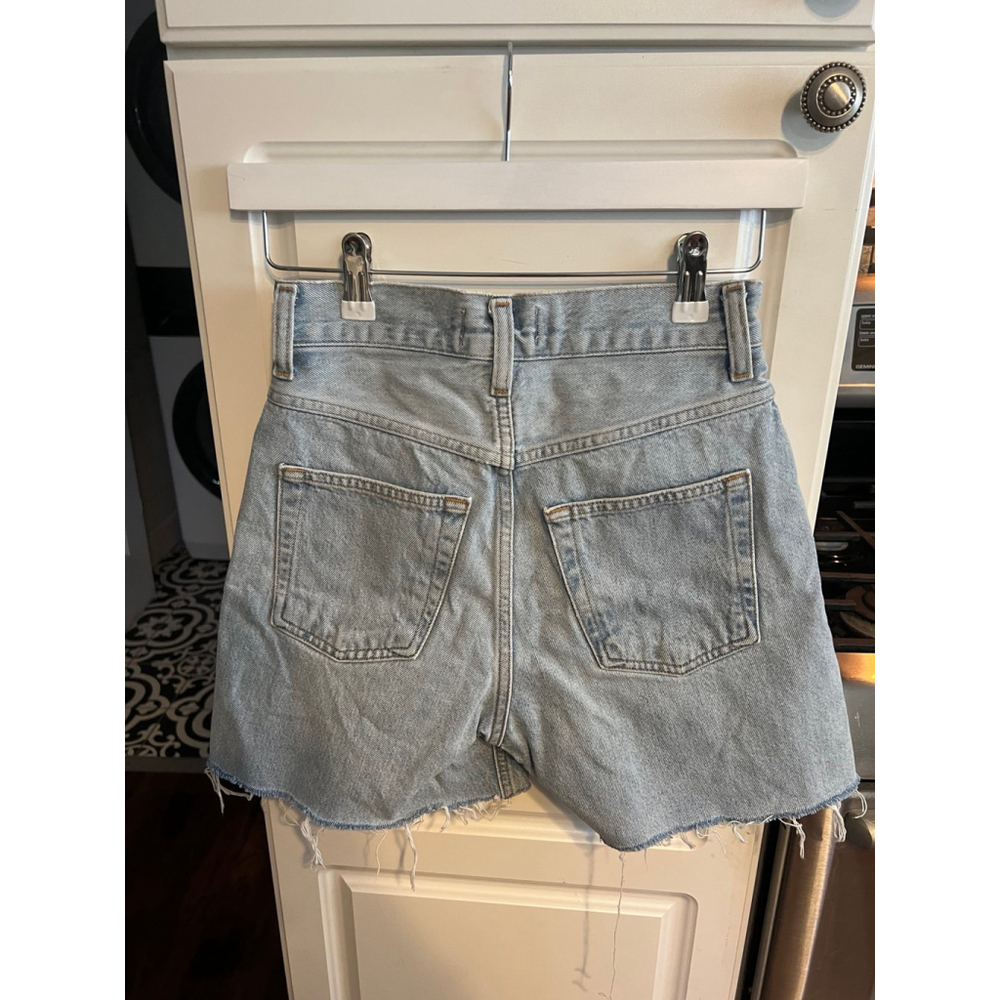 AGOLDE Riley Demin Jean Shorts - Picture 3 of 6